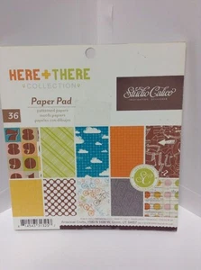 STUDIO CALICO "HERE + THERE" 36 PAGES 6x6 PAPER PAD - Picture 1 of 3