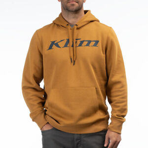 KLIM PULLOVER HOODIE -Golden Brown / Dress Blues -  LARGE or XL  - NEW