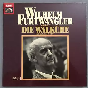 E163 Wagner Valkyrie Mödl Rysanek Furtwangler VPO 5LP EMI 1C 149-00 675/79 - Picture 1 of 4