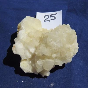 White CALCITE CRYSTAL CLUSTER ( #25, b5) - Picture 1 of 5