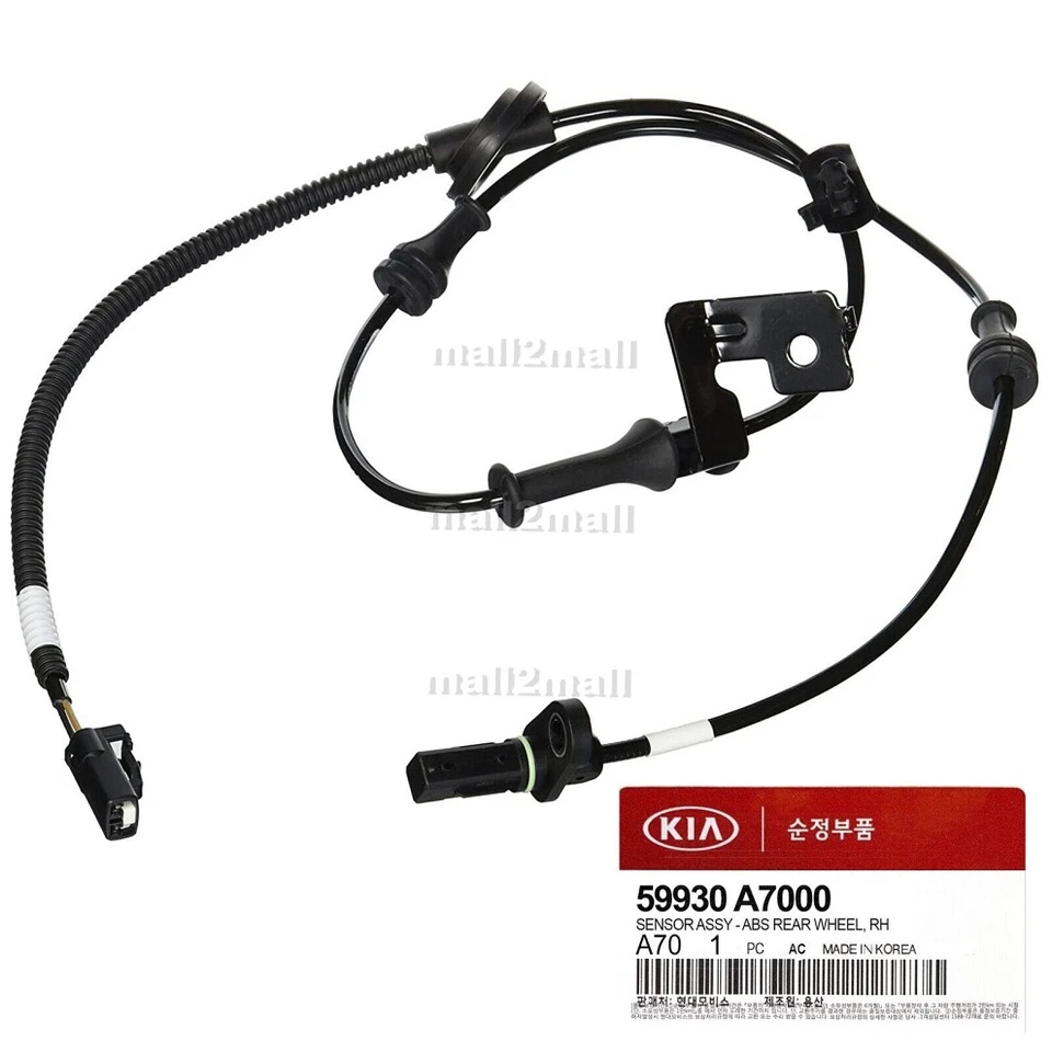 GENUINE 59930A7000 Rear Right Wheel ABS Speed Sensor for Kia Forte 2014-2018 Foto 1 de 1