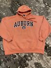 Old Varsity Brand Size Med Unisex Adult Auburn Tigers Orange  Hoodie Sweatshirt