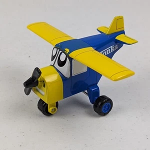 Tonka Maisto Lil Chuck & Friends 2005 Blue & Yellow Plane Hasbro CR-124 Airplane - Picture 1 of 8