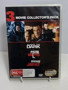 Against The Dark/Pistol Whipped/Renegade Justice-3 Disc Set DVD Steven Seagal - Picture 1 of 3