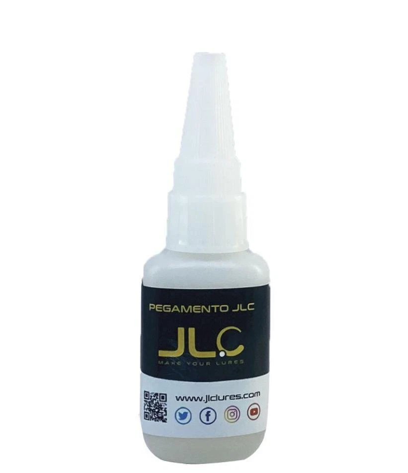 JLC COLLA GLUE 20 GR RIPARAZIONE CALMARI ESCHE SILICONE FIISH SAVAGE GOMMA MARE