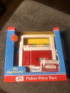 Neu Fisher-Price Classic Toys Play Tonbandgerät mit "Fake" Band & Mikrofon 2019 - Bild 1 von 9