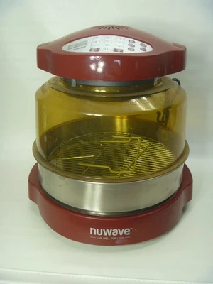 NuWave Pro Plus Backofen Rot Infrarot Backofen mit Zubehör, Handbuch/ Kochbuch & DVD - Bild 1 von 4