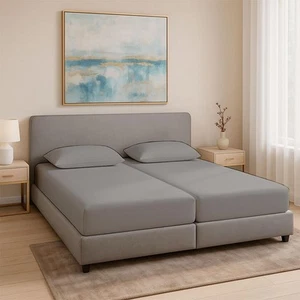 5 Piece Premium Split King Sheet Set for Sleep Number Adjustable Bed, 100% Eg... - Bild 1 von 6