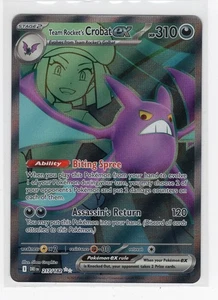 Team Rocket's Crobat ex Ultra Rare SV10: Destined Rivals 217/182 NM - Picture 1 of 1
