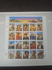 US Stamps Sheet/Postage Sct #2869 Legends of the West MNH F-VF OG FV $5.80 - Picture 1 of 5