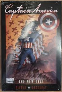 Captain America The New Deal HC Hardcover Graphic Novel Sealed Marvel Knights - Foto 1 di 2