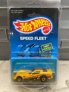 1988 Hot Wheels Amarillo Speed Fleet Firebird Funny Car Black Wall - Imagen 1 de 2