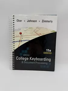 Gregg College Keyboarding & Document Processing 11 Edition Hardcover Lektionen 1-60 - Bild 1 von 5