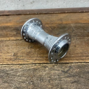 GT Old School BMX Front Hub Shell 32 Hole 32h Sealed Silver Race Lace Parts - Picture 1 of 8