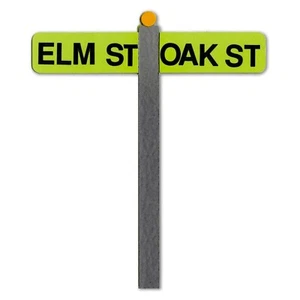 Sizzix Traffic Street Sign Original large die #A11213 Retail $18.99 - Picture 1 of 4