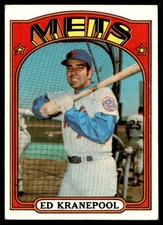 1972 Topps Ed Kranepool New York Mets #181