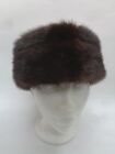 Refurbished New Dark Brown Dark Ranch Mink Fur Headband Head Wrap Women Woman
