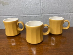 Fiesta Gold Tower Mug 9oz Coffee Cup HLC Fiestaware Homer Laughlin - Picture 1 of 8