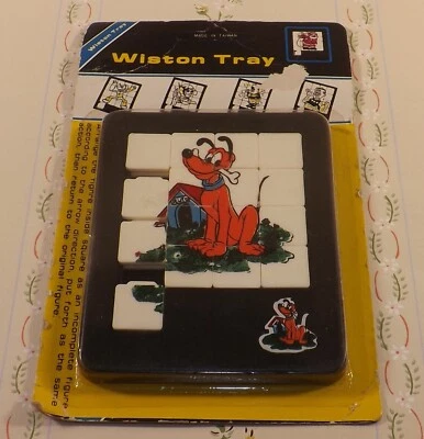 Vintage Wiston Tray PLUTO Sliding Puzzle Slide Puzzle Game, Sealed in Packaging  - Image 1 of 4