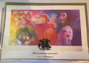 New Disney Animation Immersive Experience Print Poster - Picture 1 of 9