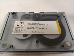 SCO OPENSERVER TAPE CARTRIDGE 5.0.2 vintage retropc - Photo 1/2