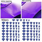 Pulling Tabs Paintless 18 Different Sizes 90pcs Blue Car Dent Puller Removal