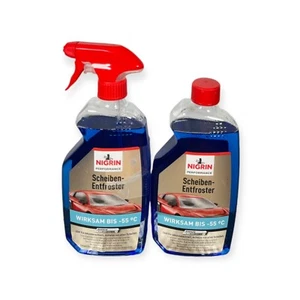 Nigrin Scheiben-Entfroster Sprühflasche 1x500ml + 1x500ml Nachfüllflasche - Bild 1 von 4