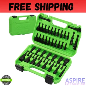 39PCS Magnetic Hex Nut Driver Master Kit,1/4" Quick-Change Hex Shank, SAE&Metric - Picture 1 of 10
