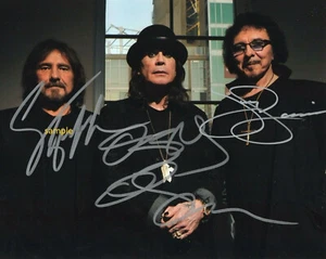 BLACK SABBATH BAND #2 REPRINT 8X10 PHOTO SIGNED AUTOGRAPHED GIFT OZZY OSBOURNE - Picture 1 of 1
