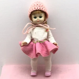 Madame Alexander Maggie Mix Up Doll Skater Outfit 1960's Vintage 8" Walker Rare - Picture 1 of 20