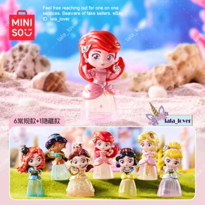 Miniso Disney Manga Princess Jewelry Box Series Confirmed Blinb Box Figure Pick - Image 1 of 4
