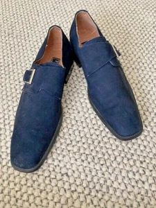 Fratelli's Men's Blue Suede Shoes in size 10M - Picture 1 of 6