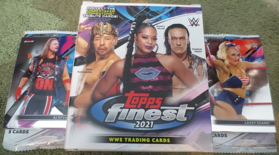 2021 WWE Topps Finest- PICK Cards 1-100 Refractor Legacies Complete Your Set Lot - Image 1 of 1