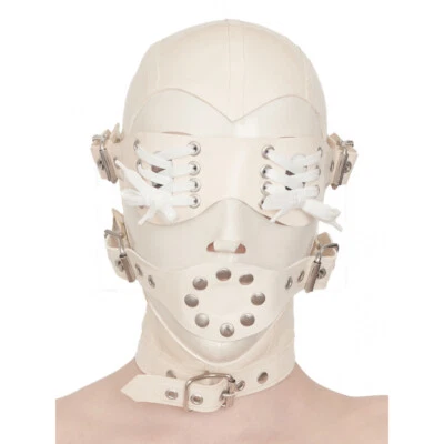 846 Latex Rubber Gummi buckles Masks Hoods eyes mouth blindfold customized 0.7mm - Image 1 of 4
