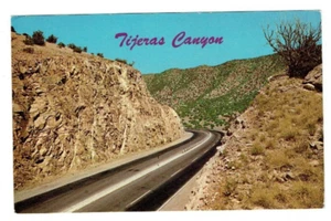 Tijeras Canyon Route 66 Albuquerque New Mexico NM Postcard Posted 1969 - Picture 1 of 2