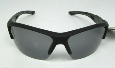 Foster Grant IronMan INTERFERENCE Black Polarized Sunglasses NEW See Description - Image 1 of 4