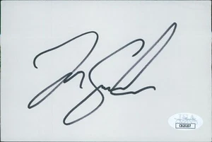 Tim Salmon Anaheim Angels Signed 4x6 Index Card JSA Authenticated - Picture 1 of 2
