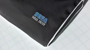 Sega Mega Drive MK1 - Dust Cover - Graphite Grey Cotton Canvas - bestickt  - Bild 1 von 5