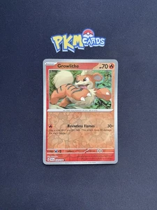 Pokémon TCG Growlithe Scarlet Violet 030/198 Reverse Holo LP. - Picture 1 of 3