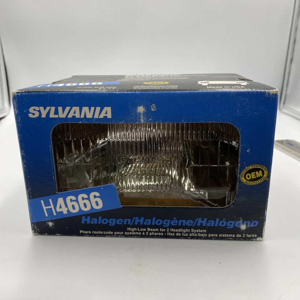 Bombilla halógena de haz sellado NOS Sylvania H4666 Foto 1 de 4