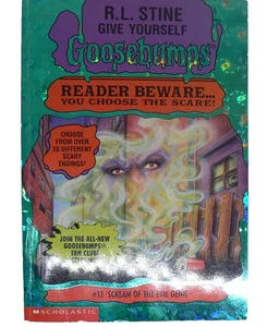 R.L. Stine’s Give Yourself Goosebumps #13 – Scream of the Evil Genie - Picture 1 of 2