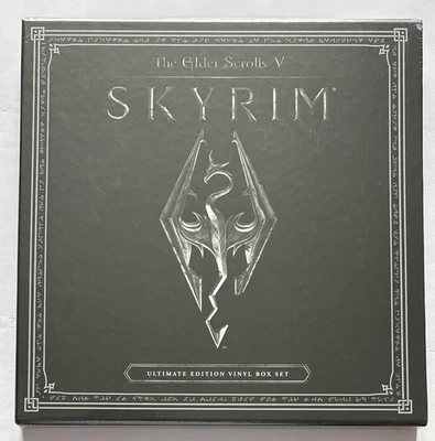 Elder Scrolls V Skyrim Jeremy Soule Opaque Purple Vinyl Box Set New Sealed LITA - Image 1 of 4