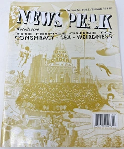 Collectibles MagaZine Rare 1995 Newspeak Zine  Volume 2 Issue 2 Citizen Militia - Picture 1 of 5