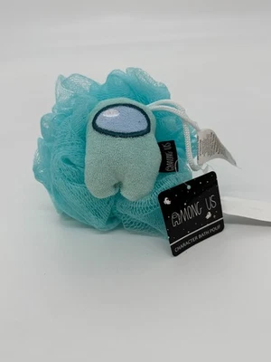 Новый среди нас синий персонаж из микрофибры детский ванна сетка пуф (Loofah) - Изображение 1 из 3