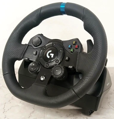 Logitech G923 Steering Wheel and Pedals of Race Trueforce 1000 Hz Force - Image 1 of 4