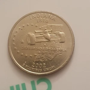 2002 Indiana State Quarter - RARE - Collector’s Item - Picture 1 of 2