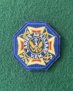 Parche auxiliar vintage VFW DAMAS - octogonal - Imagen 1 de 5