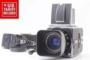 Acute Grid Split 【MINT w/ Hood】 Hasselblad 500CM Body + C 80mm f/2.8 Lens JAPAN - Picture 1 of 21