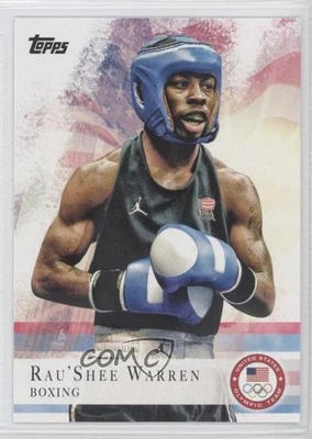 2012 Topps US Olympic Team and Olympic Hopefuls Rau'Shee Warren #2 - Image 1 of 2