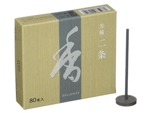 Kyoto Shoyeido Japanese incense Yoshiwa Nijo economical 80 pieces - Picture 1 of 2